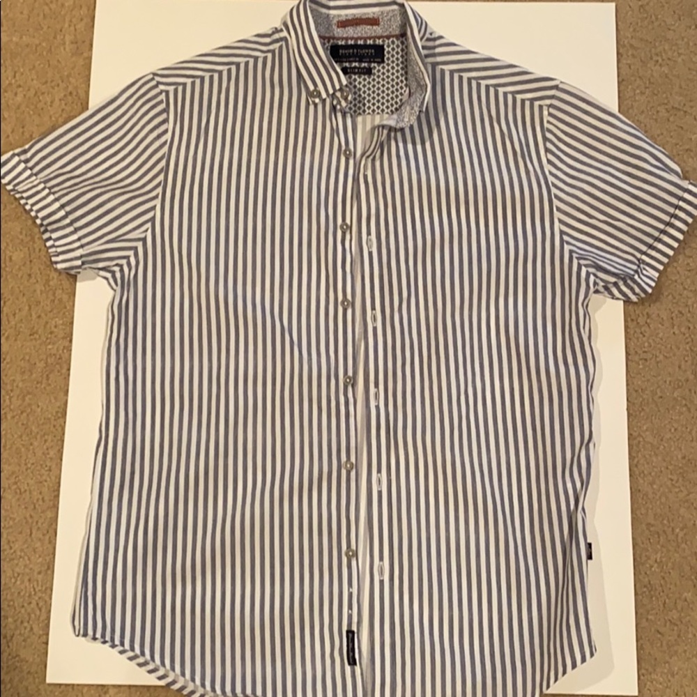 DENIM AND FLOWER- Men’s Short Sleeve Shirt